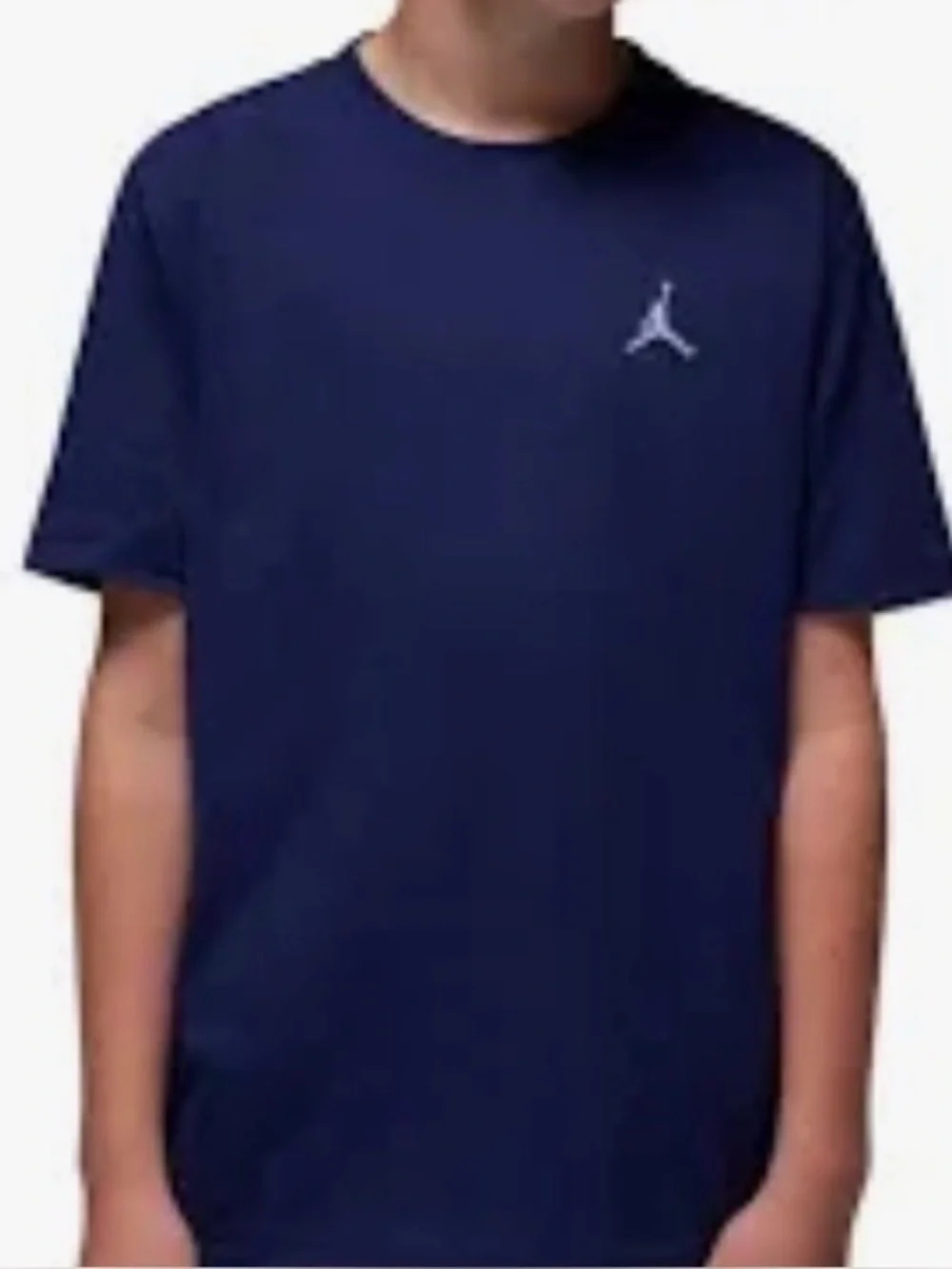 NWT- Jordan Boys' Navy Short Sleeve Jumpman Tee
